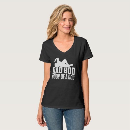 Vader Bod Vader Figuur Vaderdag 3 T-shirt (Voorkant volledig)