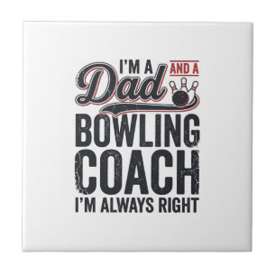 Vader Bowling Coach Altijd Gelijk Vintage Shirt On Tegeltje