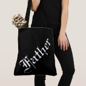 Vader-Canvas tas (Dichtbij)