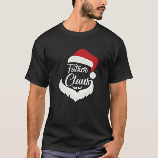 Vader Claus Kerstmis Funny Pajamas Santa Costume T-shirt