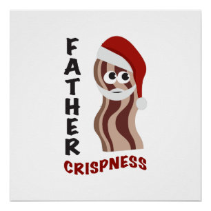 Vader Crispness! Bacon Perfect Poster