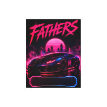 Vader Cyberpunk Supercar Canvas