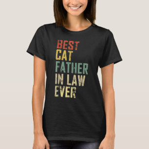 Vader Dag Beste Kat Schoonbroer Ooit Vintage T-shirt