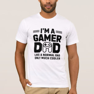 Vader Dag Gamer Dad T-Shirt Design