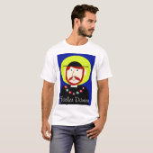 Vader Damien van Molokai T-shirt (Voorkant volledig)