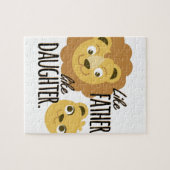 Vader Daughter Legpuzzel (Horizontaal)