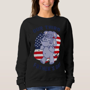 Vader Daughter Son Baby Elephant Our Third Father Trui