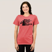 Vader: De eerste G****E-zoekmachine van een dochte Tri-Blend Shirt (Voorkant volledig)