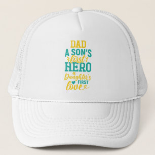 Vader - de eerste held van een zoon, de eerste lie trucker pet