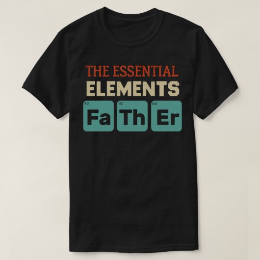 Vader de Essential Elements  Fathers da T-shirt (Design voorkant)