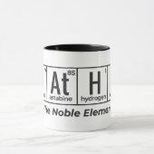 Vader de Noble Element Fathers Day Science Geek Mok (Midden)
