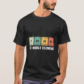 Vader de Noble Elet Scheikunde Student T-shirt