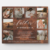 Vader Dictionary Definition Hood Photo Collage Fotoplaat (Voorkant)