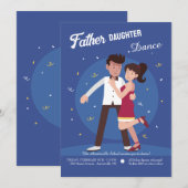 Vader Dochter Dance Kaart (Voorkant / Achterkant)