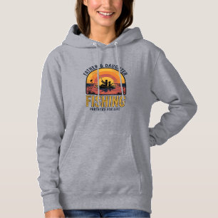 Vader Dochter Vissen Partners voor het Leven T-shi Hoodie