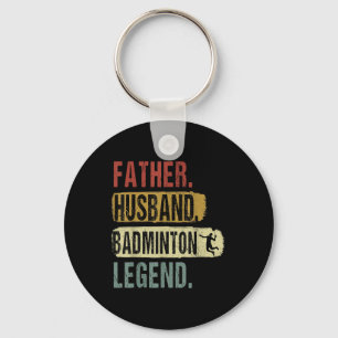 Vader Echtgenoot Badminton Legende Badminton Papa  Sleutelhanger