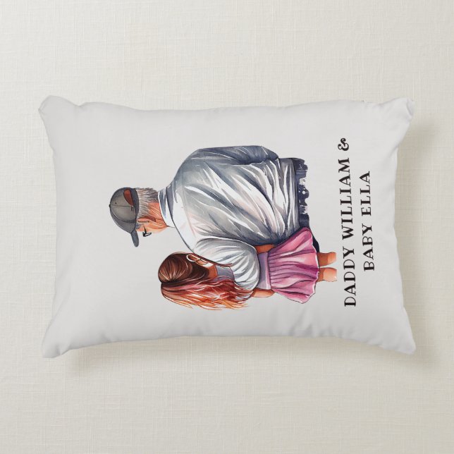 Vader en dochter Bond (14) Accent Kussen (Voorkant)