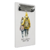Vader en dochter Bond (2) Mini Klembord (Schuin)