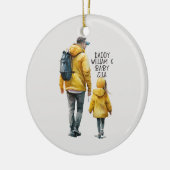 Vader en dochter Bond (3) Keramisch Ornament (Links)