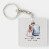 Vader en dochter Bond (7) Sleutelhanger (Voorkant)