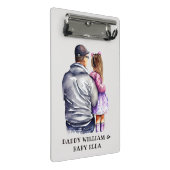 Vader en dochter Bond (9) Mini Klembord (Schuin)