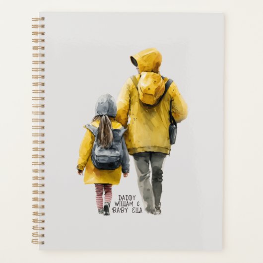 Vader en dochter Bond Planner (Voorkant)