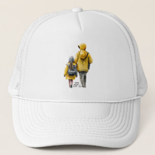 Vader en dochter Bond Trucker Pet
