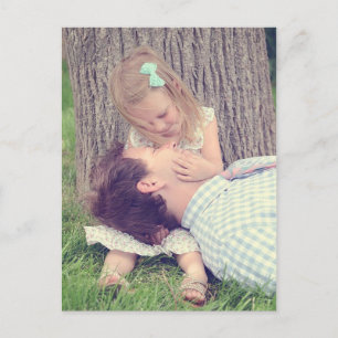 Vader en Dochter Briefkaart