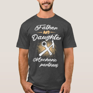 Vader- en dochterpartners t-shirt