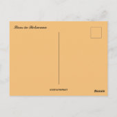 Vader- en Son Lions in het Briefkaart van Botswana (Achterkant)