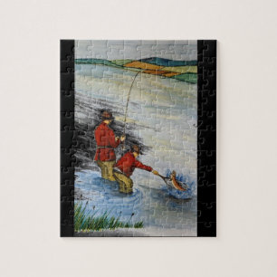 Vader- en zangvisreis puzzel