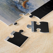 Vader- en zangvisreis puzzel legpuzzel (Zijkant)
