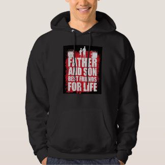 Vader En Zoon Beste Vrienden Grafische Nieuwigheid Hoodie
