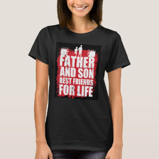 Vader en zoon beste vrienden grafische noviteit sa t-shirt