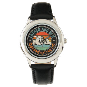 Vader en zoon beste vrienden voor het leven horloge