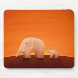 Vader en zoon muismat