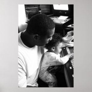 Vader en zoon poster