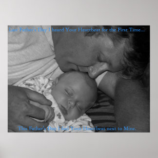 Vader en zoon poster