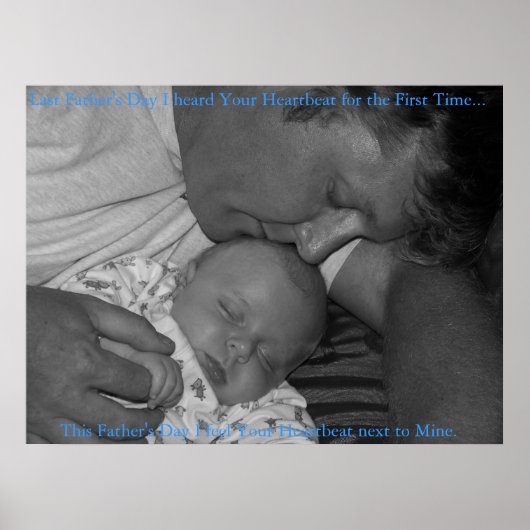 Vader en zoon poster (Voorkant)