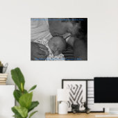 Vader en zoon poster (Thuiskantoor)