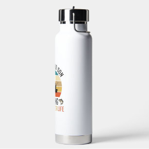 Vader en Zoon Vissen Partners voor het Leven Ontwe Waterfles