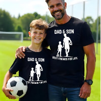 Vader en zoon Voetbal Bond - Beste vrienden voor h