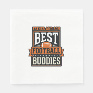 Vader en Zoon Voetbal Buddies Vintage T-shirt Desi Servet