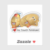 Vader en Zoon-werkkleding Sticker (Vel)