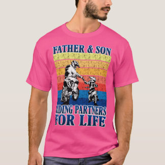 Vader- en zusleidende partners voor het leven t-shirt