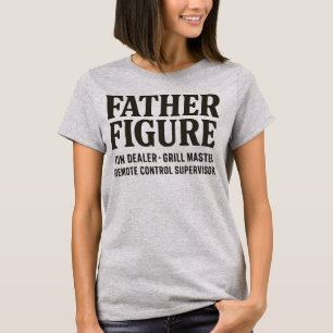 Vader Figuur Pun Dealer Grappige Vader T-shirt