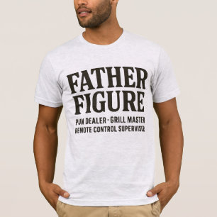 Vader Figuur Pun Dealer Grappige Vader T-shirt