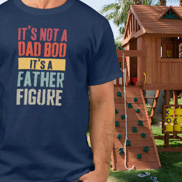 Vader figuur vader lichaam grappig citaat cadeau v t-shirt