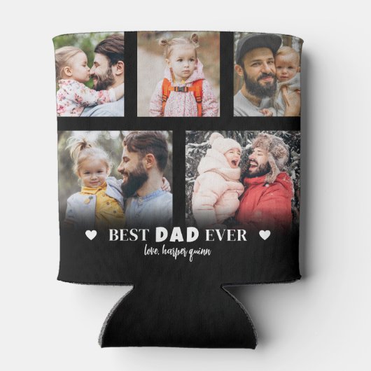 Vader Foto Beste Vader Blikjeskoeler (Achterkant)