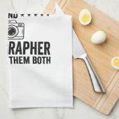 Vader Fotograaf Vintage Gravure Shirt Ontwerp_1 Theedoek (Quarter Fold)